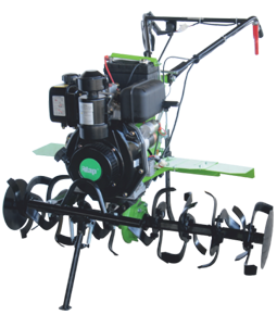 Back Rotary Power Weeder used in close Vegetables and Crop Beds because it aids in more exact tilling.